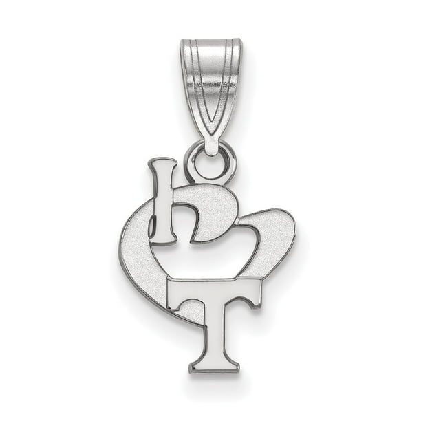 White Sterling Silver Charm Pendant Kentucky NCAA University Of 20 mm 16